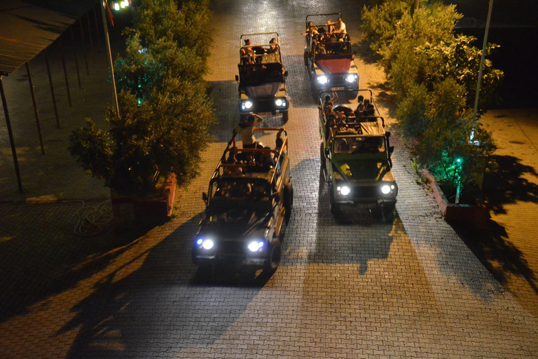 NightSafari Tour arround from Alanya with Jeep And Boot