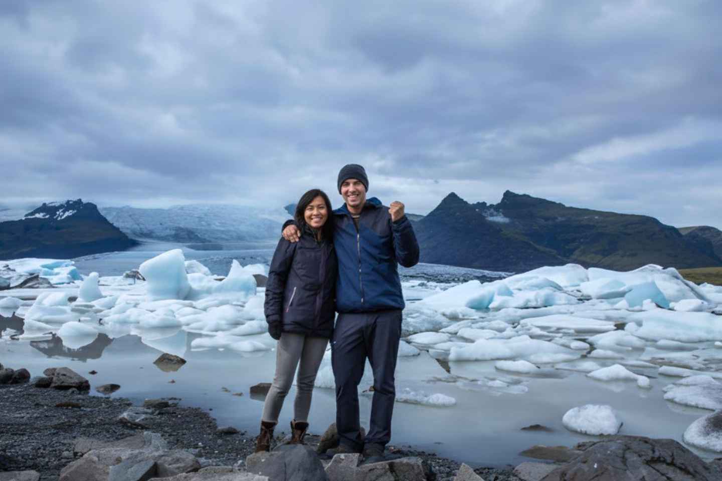 The Glacial Gems Private Tour: South Coast & Diamond Beach