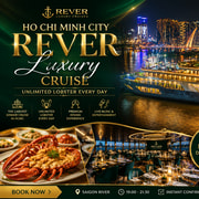 Saigon: REVER Luxury Cruise with Unlimited Lobster Every Day Saigon: REVER Luxury Cruise with Unlimited Lobster Every Day