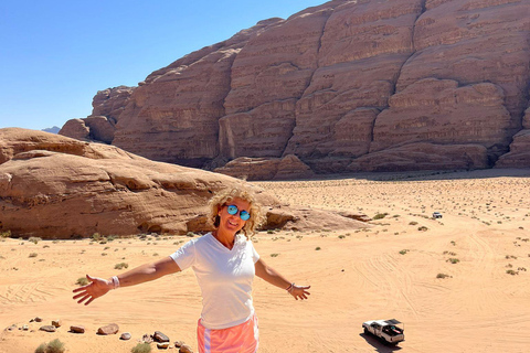 Wadi Rum View Camp: Full-Day Desert Jeep Tour With 3 Meals