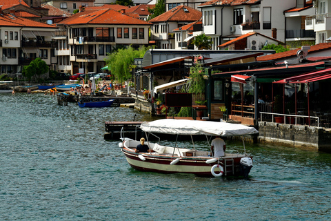 Ohrid: Lake Ohrid Full-Day Boat Tour with Swimming