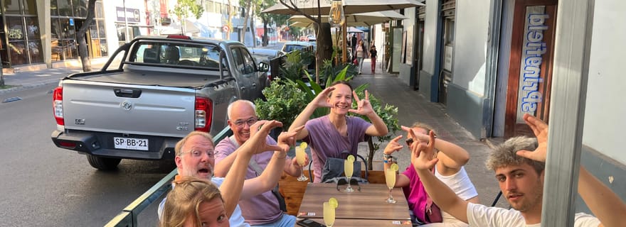 Santiago : visite autour du pisco sour