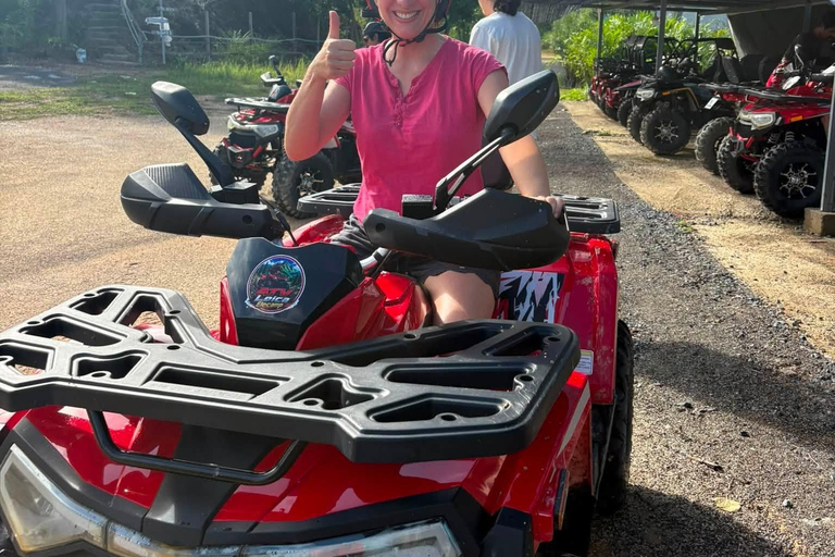Phang Nga: ATV, Rafting, Zipline & Waterfall Adventure