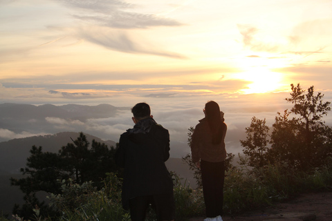 Dalat: Hiking the Mountain to observe the cloud and sunrise Da Lat: Hiking the Mountain to observe the cloud and sunrise