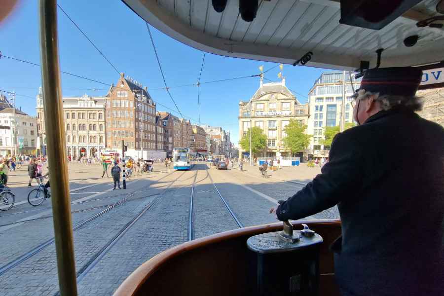 Amsterdam: Historische Straßenbahnfahrt