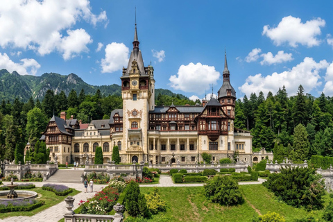 Bucharest: Bran & Peles Castle + Therme Spa -20% Combo Pack MINIVAN-Peles, Dracula Castles Brasov & 2nd Therme Bucharest