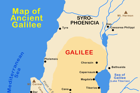 Visite privée de la Galilée chrétienne depuis le port de Haïfa