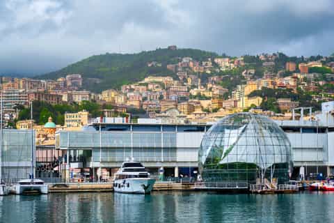 Genoa: Aquarium of Genoa with Lunch