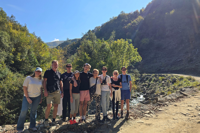 Hike to Pirogoshi Cave, Bogove Waterfall & Osumi Canyon