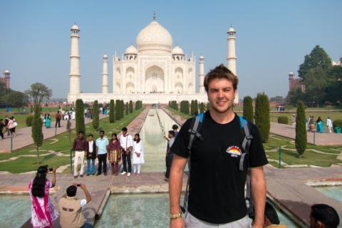 Delhi: Taj Mahal, Sonnenaufgang und Agra Fort, Privater TagesausflugNur Auto, Fahrer und Reiseleiter