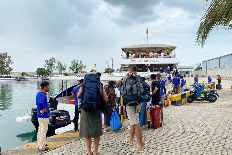 Trasferimento privato da Battambang a Koh Rong Pier SihanoukvilleSolo andata da Battambang al molo di Koh Rong