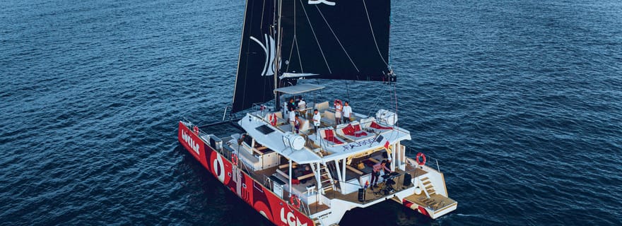 Catamaran Lucile | La Grande Motte Visites guidées des ports