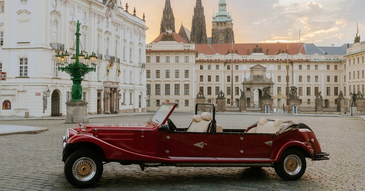 Prague: Private Vintage Car Sightseeing Tour | GetYourGuide