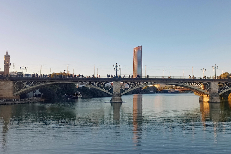 Sevilla: Restaurant boottocht op de Guadalquivir rivier met lunch/diner