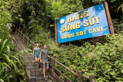 Ha Long Bay Day Tour by 6-Star Sea Octopus President Cruise Sea Octopus President: Explore Ha Long Bay with Buffet Lunch and Pool
