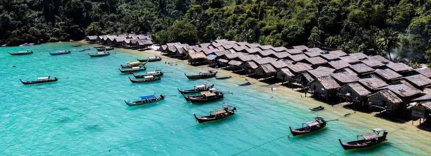 Au départ de Phuket : Excursion d'une journée aux îles Surin avec plongée en apnée et déjeuner