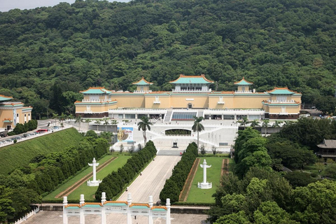 Taipei: Entrada al Palacio Nacional y al Museo de los Aborígenes Shung Ye