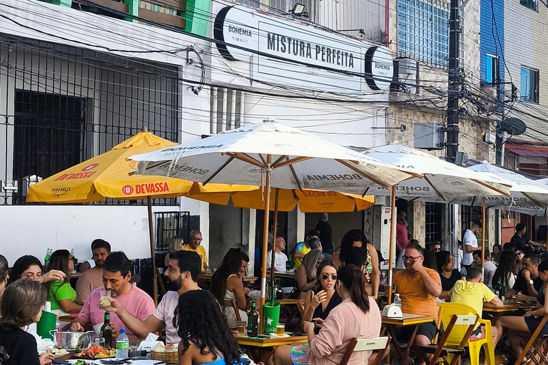 Salvador bar tour with local drinks guided by an expert