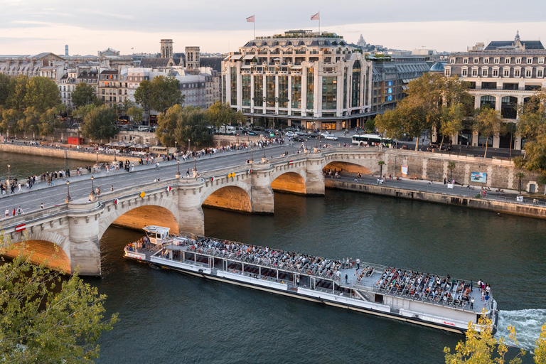 Paris - Seine Sightseeingkryssning på floden Seine med Bateaux MouchesParis: Sightseeing flodkryssning med Bateaux Mouches