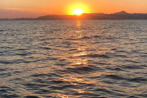 Privéboottocht bij zonsondergang naar zeereservaat Mallorca