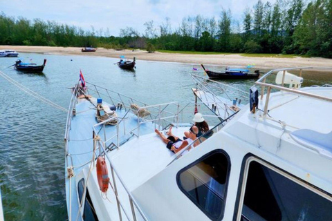 Ko Lanta : Traslado de balsa de Koh Lanta direto para AonangKo Lanta : Traslado de balsa de Koh lanta direto para Aonang