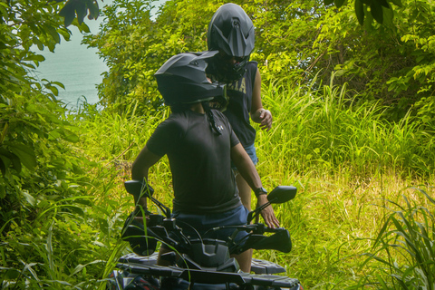 Mizata: ATV tour of the beach and viewpoint with pool access