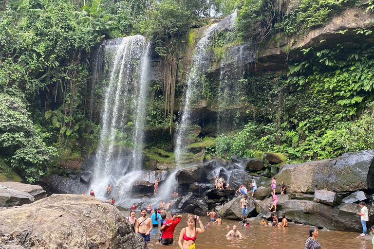 Siem Reap: Cachoeira Phnom Kulen e viagem de 1 dia a Koh KerCachoeira Phnom Kulen e Koh Ker com guia que fala inglês