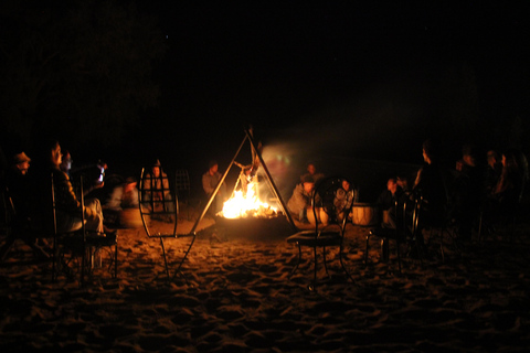 From Marrakech: Agafay Desert Sunset,Camel Ride and Dinner Agafay desert dinner with show and camel ride