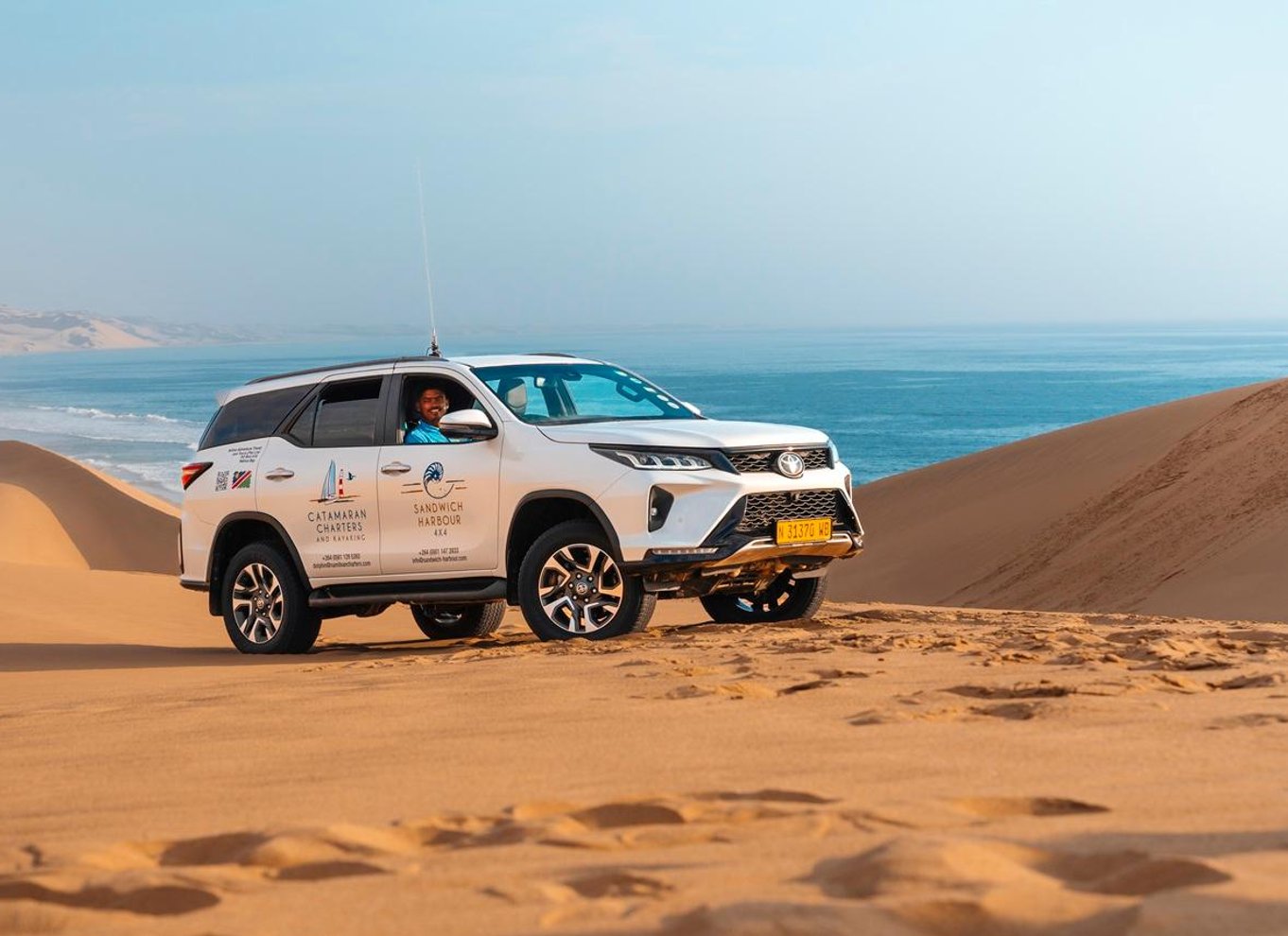 Walvis Bay: 4x4 ørkenudflugt til Sandwich Harbour Bay