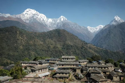 Pokhara: Easy Full Day Ghandruk Village Private Tour
