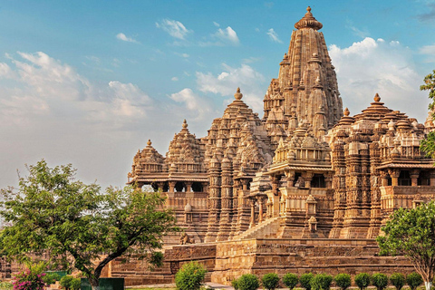 Vanuit Delhi: Gwalior, Jhansi en Khajuraho Orchha-tour 7 dagen