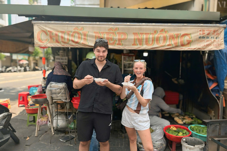 Saigon Back-Alley Scooter Food Tour with Local Students