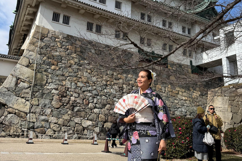 Kimono & Sakura Tour at Nagoya Castle