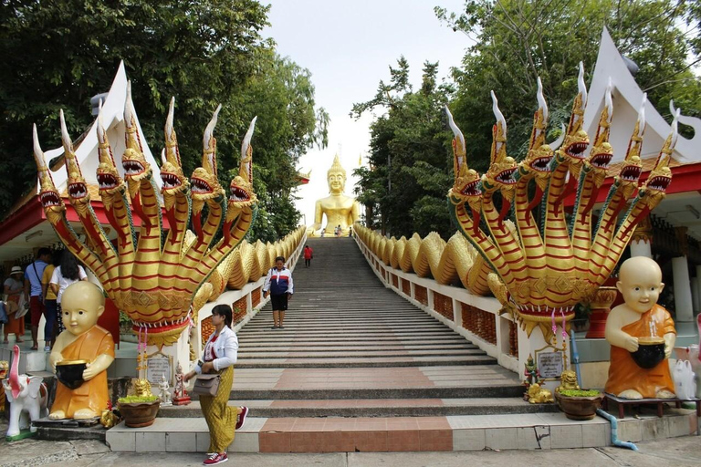 Pattaya: Budda, pływający targ, zwiedzanie muzeum klejnotów i lunch