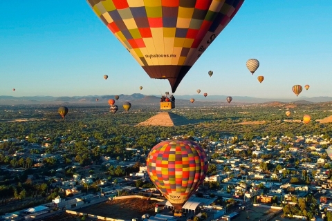 De Mexico: montgolfière à Teotihuacan