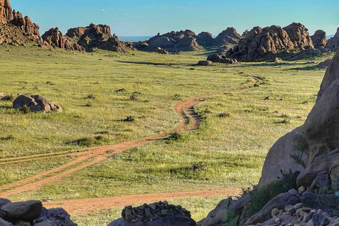 2 JOURS d&#039;élevage de moutons et de trekking à cheval avec les NOMADS MONGOLIENS