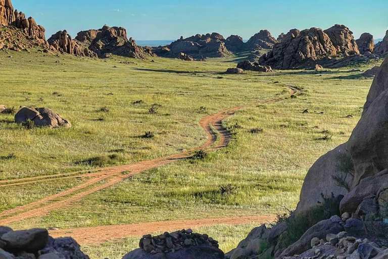 2 JOURS d&#039;élevage de moutons et de trekking à cheval avec les NOMADS MONGOLIENS