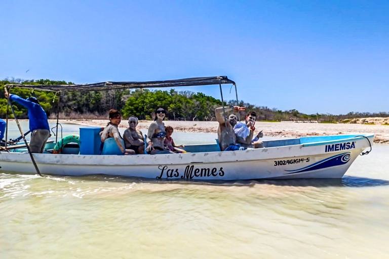 Z Cancún: wycieczka jednodniowa i lunch do Rio Lagartos i Las Coloradas