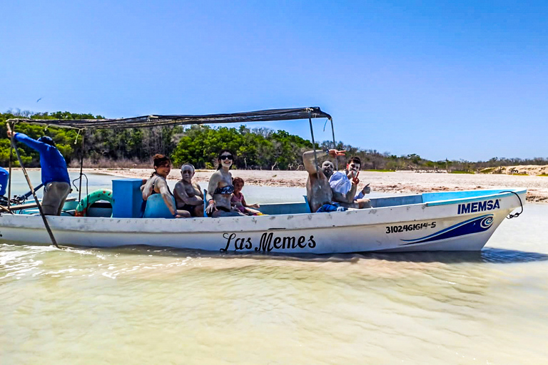 Van Cancún: dagtrip en lunch naar Rio Lagartos en Las Coloradas