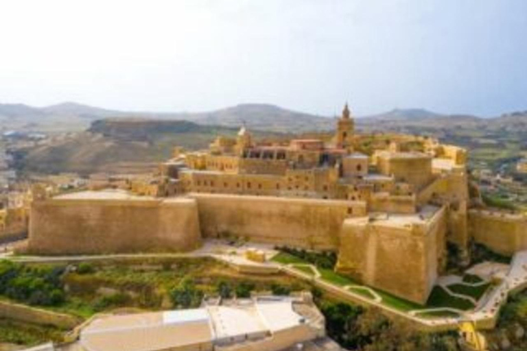Sliema: Gozo Full Day with Opentop Bus and Comino Caves