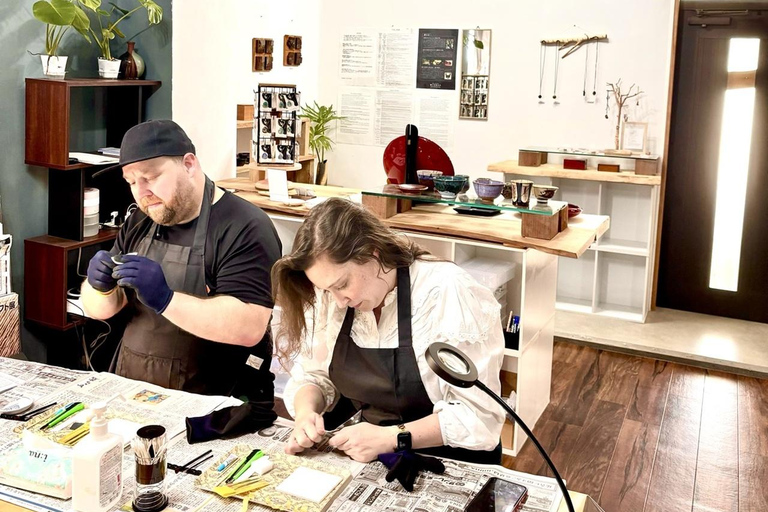 Kintsugi-verkstad i Naha, Okinawa