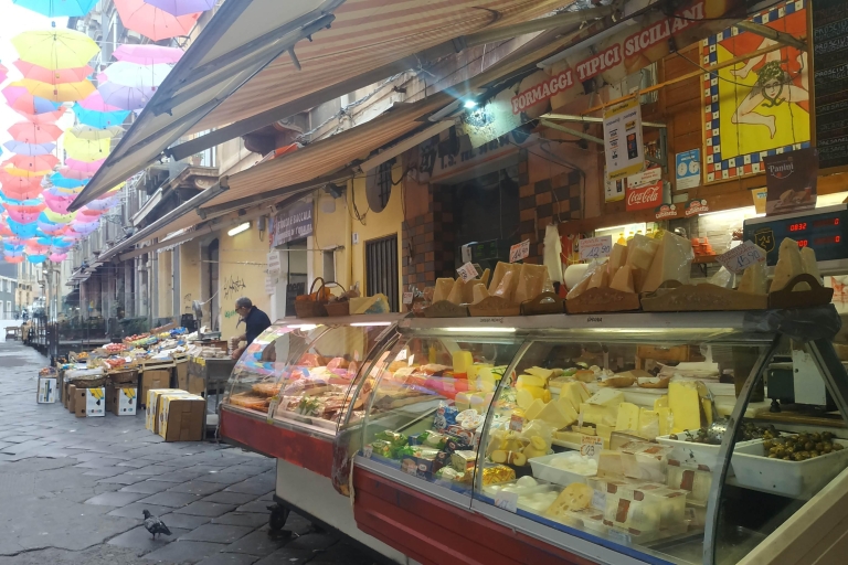Catania Street Food Tour: Targ rybny i centrum miasta