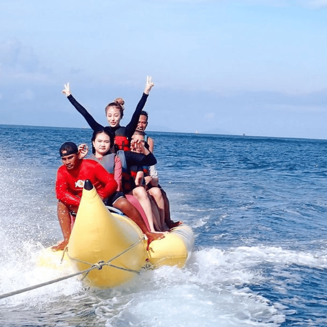 Bali: Banana Boat Adventure Beach Ride | GetYourGuide
