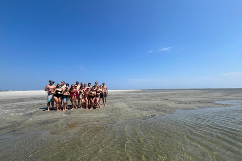 Folly Beach: Tiki Boat Cruise with BYOB Option