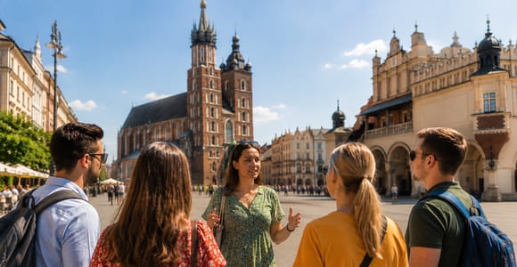 Krakow: Old Town, Wawel Castle, and Market Walking Tour