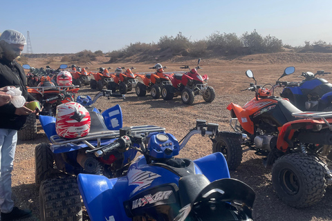 Marrakesh: Private Quad Bike Tour and camel riding in palm