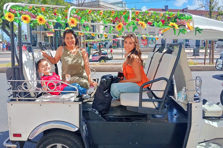 Lisbon: Private Tuk-Tuk Tour with Local Guide & Viewpoints Lisbon Highlights: Old Town & Belém Private + Pickup .