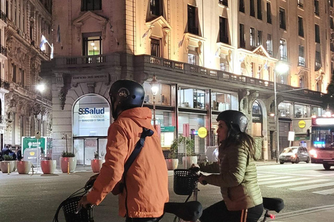 Buenos Aires: Night Tour by E-bike