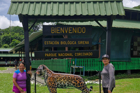 Puerto Jimenez, Corcovado 1 natt 2 dagar ankommer med båt avgår med båt.