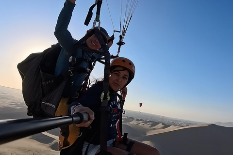 Depuis Huacachina : Vol en parapente au-dessus du désert